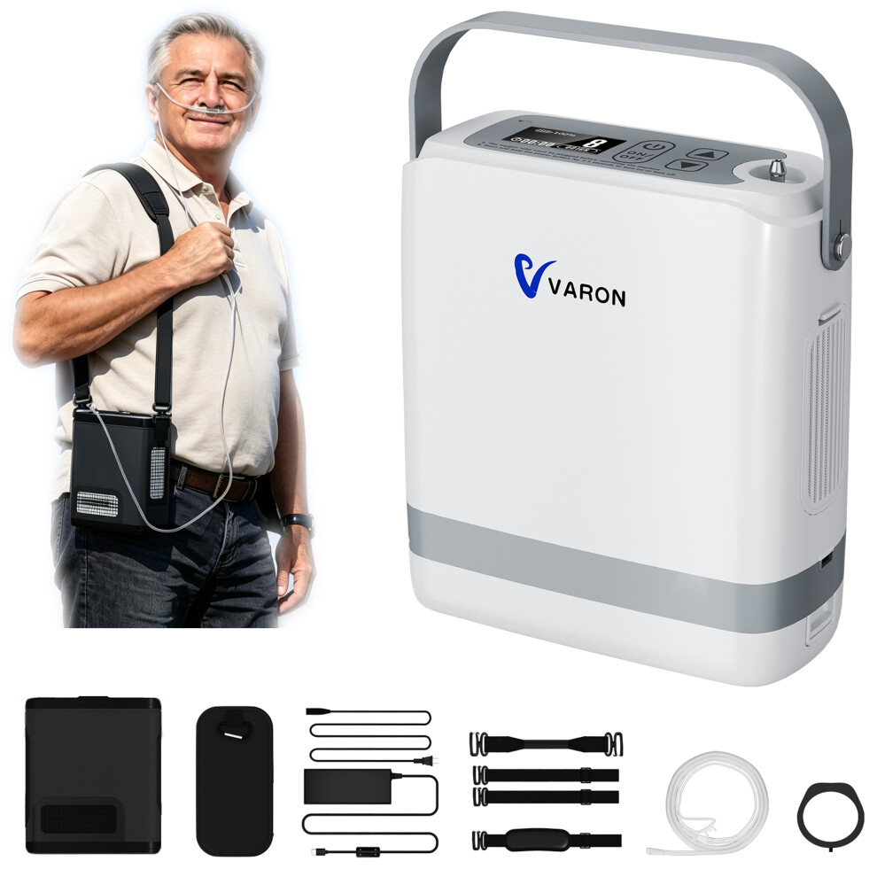 Portable Oxygen Concentrator 96% 1-8L/min Only 2kg