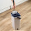 Beldray Beldray Flat Head Mop Bucket Set – Fresh Dirty Water Compartments 2L 2