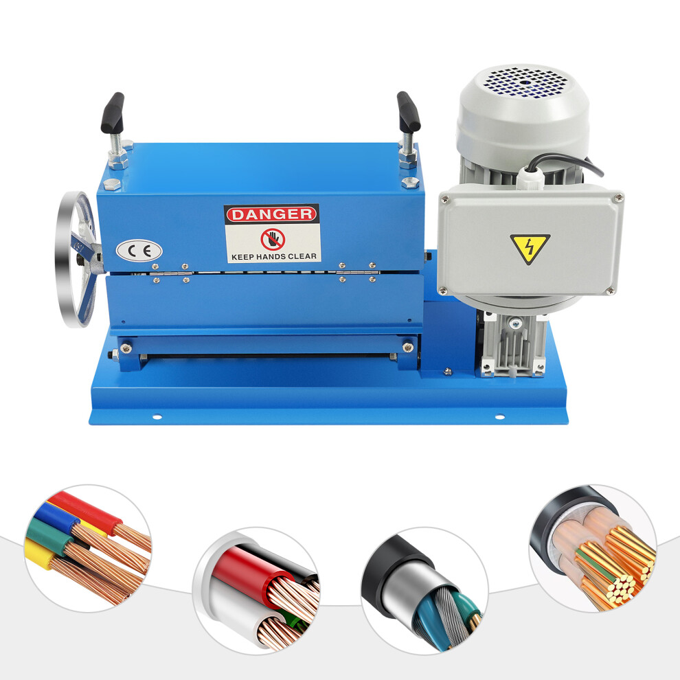 Automatic Cable Wire Stripping Machine 1.5Mm-38Mm/0.06-1.5In Portable Powered Tool 11 Channels 10 Blades 65Ft/Min 743169271804