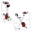 Folding Bike 8-Level Magnetic Pulse Red 2