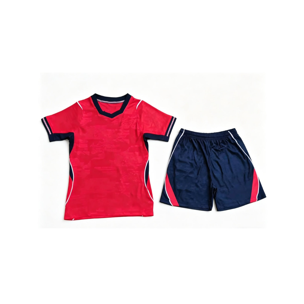 (England away, 28) World Cup Football Jersey Training Suit for Kids and Teenagers