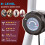 Folding Bike 8-Level Magnetic Pulse Red 8