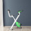Folding Magnetic Bike 8-Level Pulse Green LCD 2