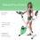 Folding Magnetic Bike 8-Level Pulse Green LCD 6