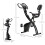 2-in-1 Folding Bike 8-Level Magnetic Pulse Black 2