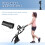 2-in-1 Folding Bike 8-Level Magnetic Pulse Black 6