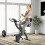 2-in-1 Folding Bike 8-Level Magnetic Pulse Black 7