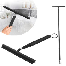 Telescopic Shower Squeegee for Windows, Glass Doors, and Bathroom Mirrors
