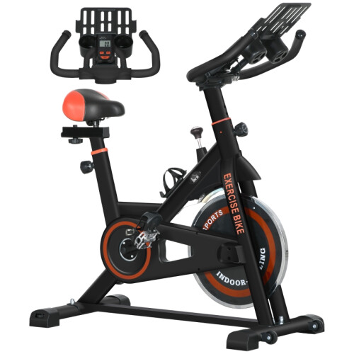 Exercise Bike Flywheel Indoor Cycling Adjustable