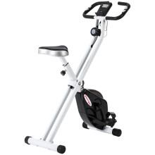 Fold&Quiet Ex Bike,8-Mag Res,HR Sensor,Home Gym