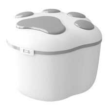 Cat Food Box Sealed Plastic Large Capacity Dog Grain Storage Container Pet Snacks Bucket Moisture-Proof Dry Feeder B
