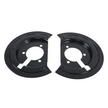 2Pcs 68232018AA 68232019AA Front Brake Backing Plate-Dust Shield for Ram 1500 2002-2010 4.7L
