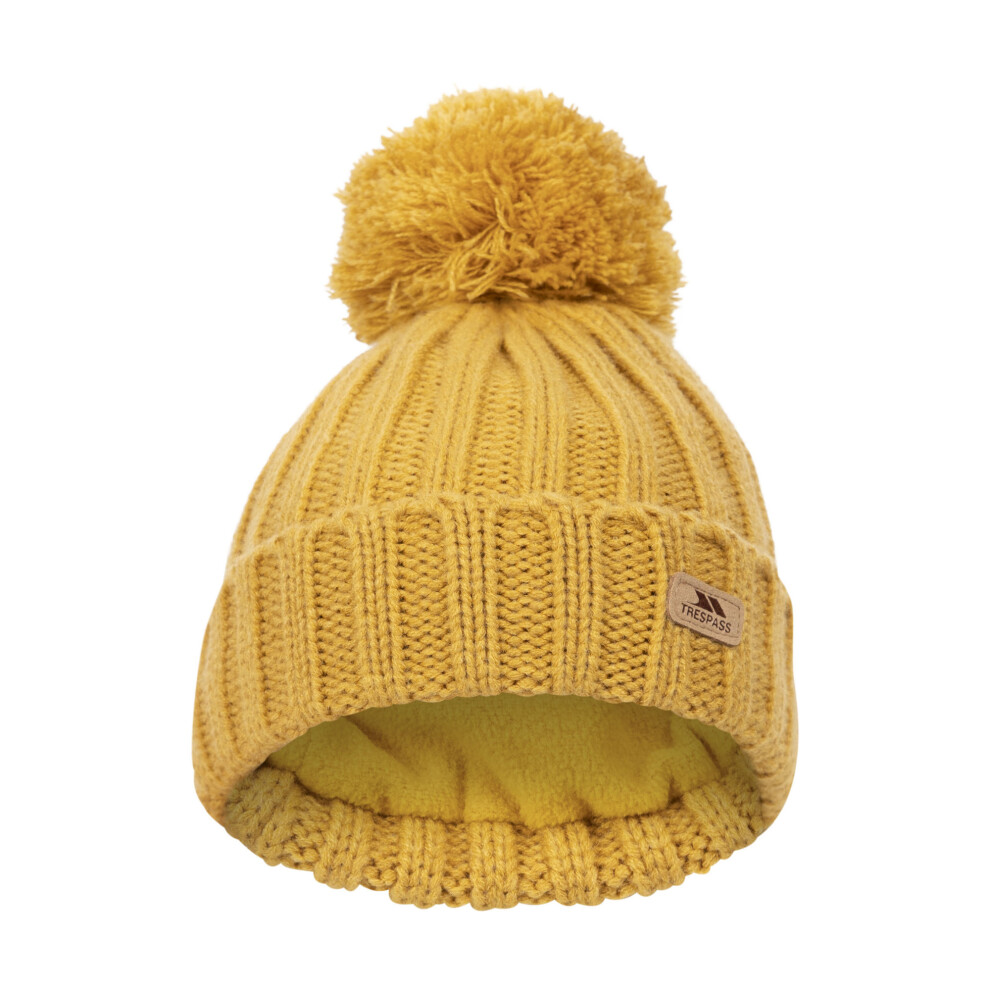 Trespass (5-7 Years, Honeybee) Childrens/Kids Thorns Bobble Hat Multicoloured