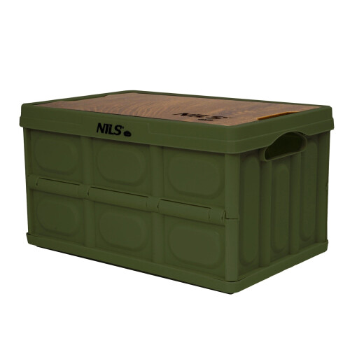 Faltbare Campingbox mit Deckel - 9 l, kompakt und leicht