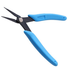 Needle Nose Pliers High Carbon Steel Tweezer Nose Pliers with Smooth Comfort Grip Handles for Jewelry Making