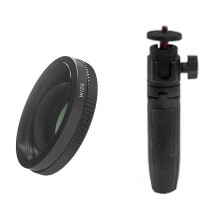 Wide-Angle Lens+ Selfie Stick for OSMO Wide Lens Filter for OSMO Action Camera Accessory