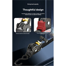 Auto Automatic Tension Belt Cargo Tape Retractable Belts Motorcycles Ratchet Strap Load Luggage Strap