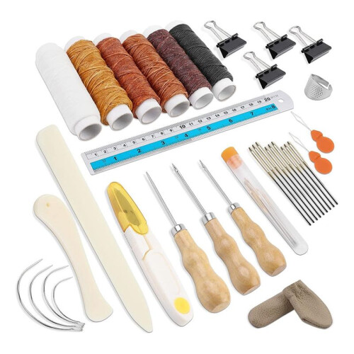 Bone Folders Kit, Bone Folders, Makers,Bookbinding Kit, for Bookbinding Making Paper Crafts Quilting Leathercraft C