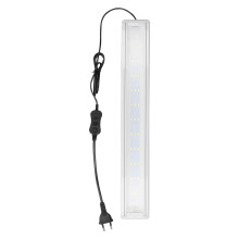 Luz LED para acuario 12 W, modelo negro, 50-60 cm