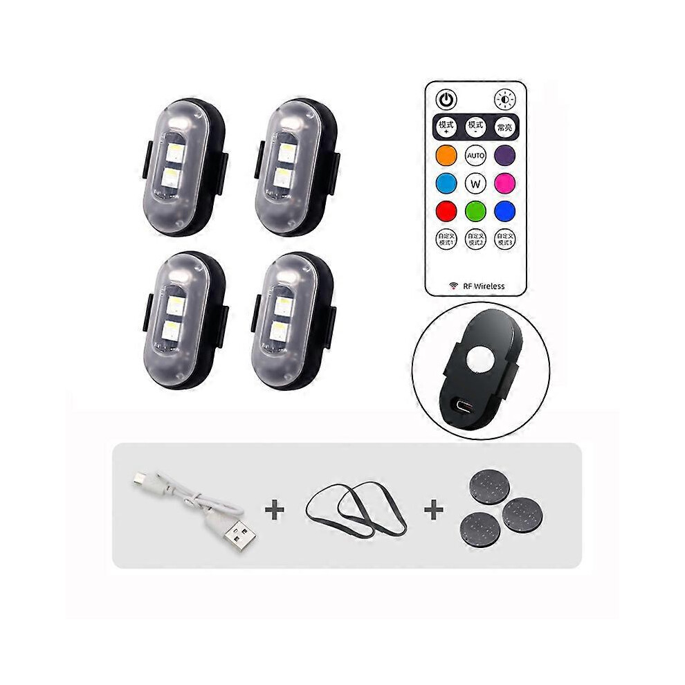 Magnetic Remote Rgb Mini Pocket Aircraft Led Strobe Motorcycle S Signal Drone Indicator Led For Car Bike89 Light 6900003255145