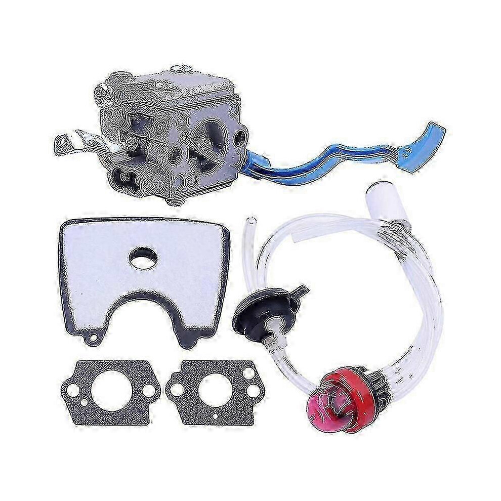 Husqvarna 125B 125Bx 125Bvx Carburetor Kit With Air Fuel Filter, Fuel Line & Tune For Leaf Blower Hwy1268 6900003266622