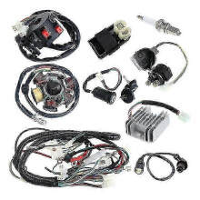 Full Electrics Wiring Harness Loom CDI Coil for GY6 150CC ATV Quad Go Kart hwy1390