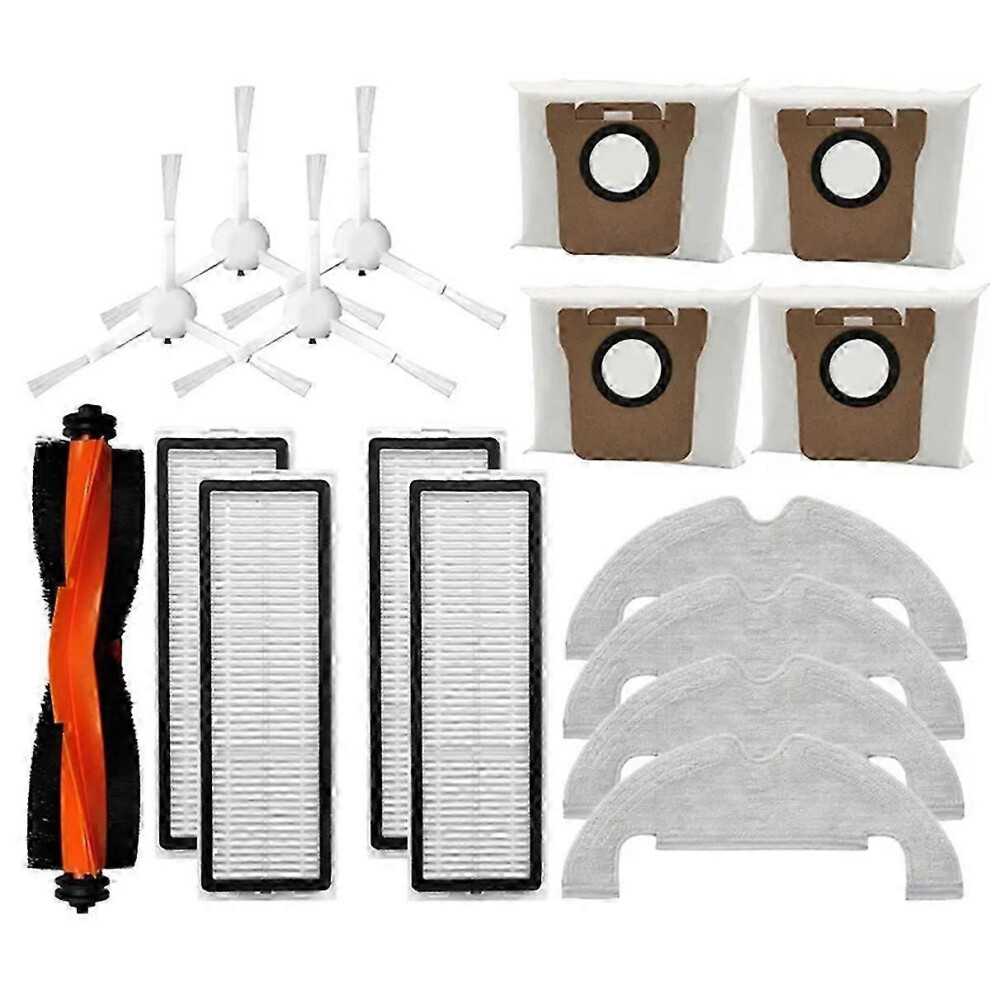 For Xiaomi Robot Vacuum X10 Hepa Filter Mop Cloth Rags Dust Bags168 6900003255879