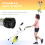 Folding Magnetic Bike 8-Level Pulse Yellow LCD ExX 7