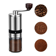 Manual Coffee Grinder - 6 Adjustable Coarseness Settings, Hand Coffee Grinders, Portable Manual Coffee Bean Grinder for Moka pot, French Pre