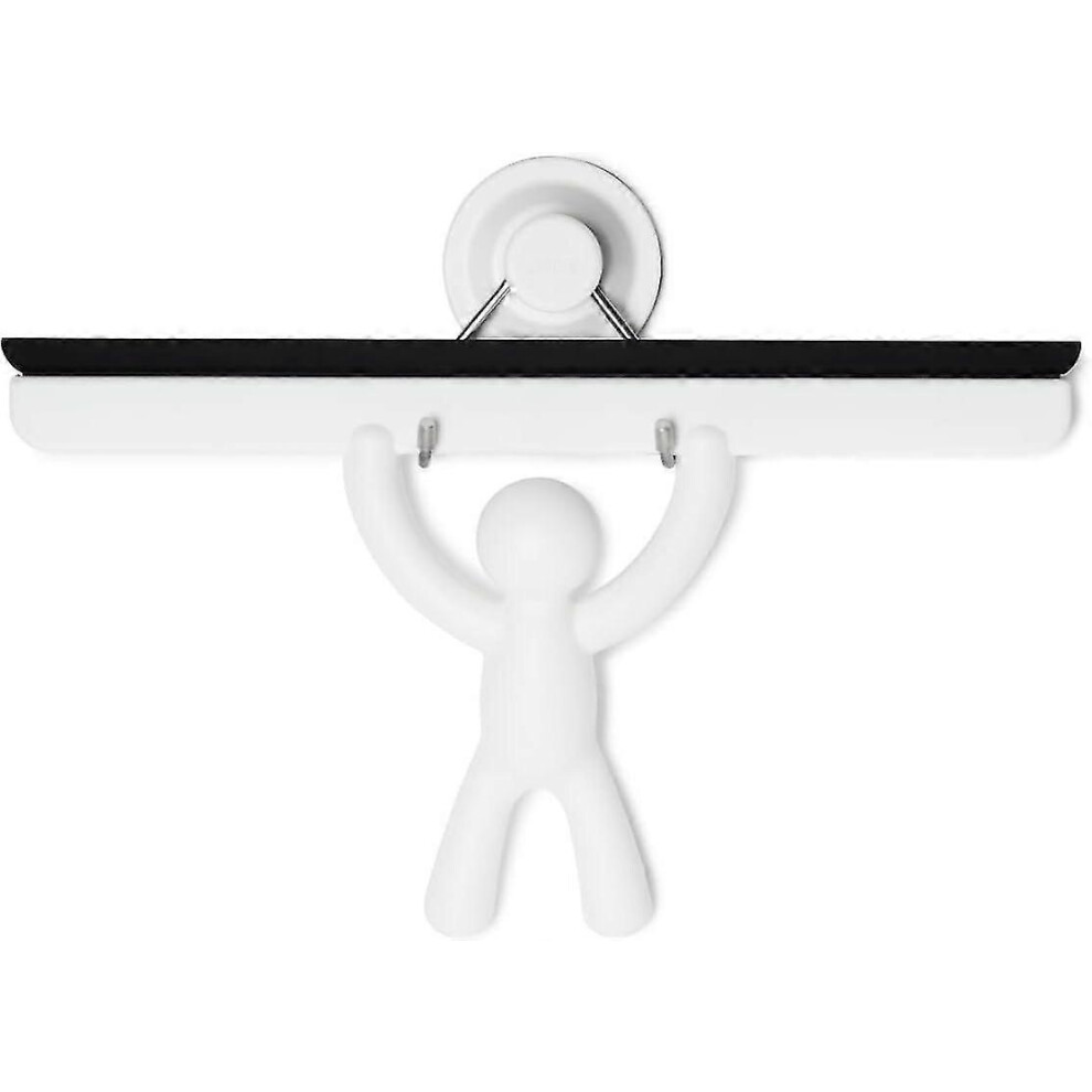 Streak-Free Shower Squeegee For Glass Doors, Silicone Rubber Bathroom Window Cleaner523 6900003259297
