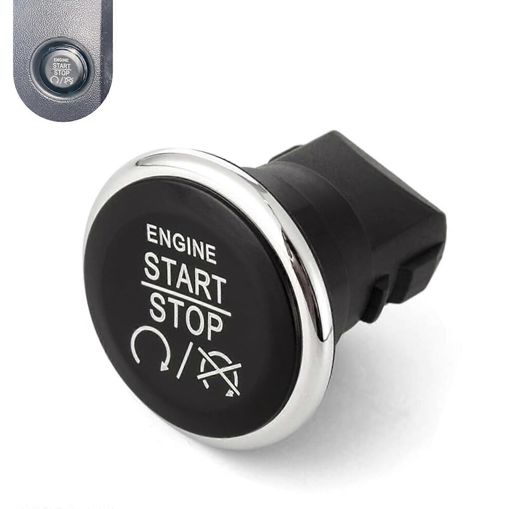 Keyless Ignition Push Button Engine Start Stop Switch For Jeep Grand Cherokee Dodge Challenger Chrysler 300 Black561 6900003259662