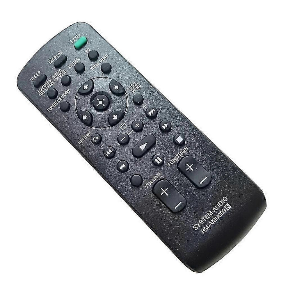 Rm-Amu009 Remote Fit For Sony Mini Hi-Fi Component System Mhc-Ec609ip Cmt-Cx4ip Cmt-Mx500i Mhc-Ec709ip Mhc-Ec909ip Edition 0910805 6900003262037