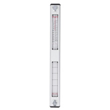 Hydraulic system oil level meter alloy glass self-shutter transparent display water tank level meter Edition918