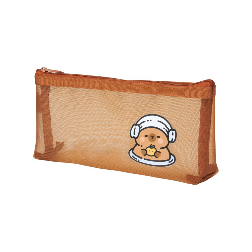 Zippered Design Pen Holders Storage Bag Stationeries Case Pen-4