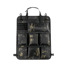 Compact Design Car Seat Organizer for Sports-Black Camouflage