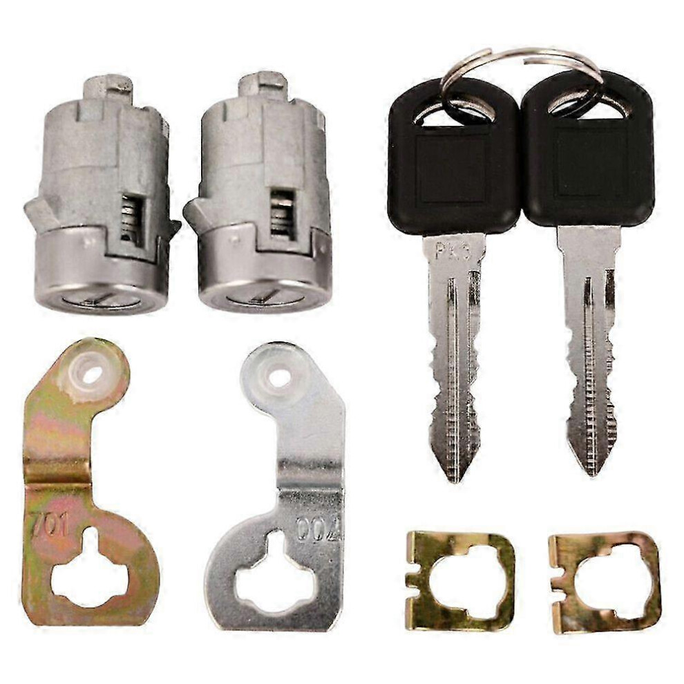 New Door Lock Cylinder Set W/ Keys For 2001-2006 GM CHEVY SILVERADO TAHOE Yo SZRH A-W1205