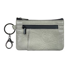 Elegant Blocking Wallet For Everyday Carry Soft Coin Purse-Gray