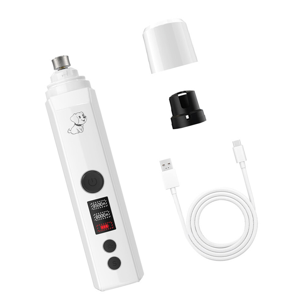 Electric Pet Nail Grinder Quiet Grooming Tool Nail Caring 7754004204980