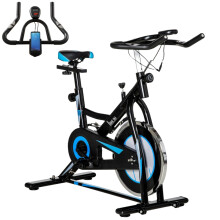 8kg Flywheel Bike w/LCD & Phone Holder Pro BlackHD