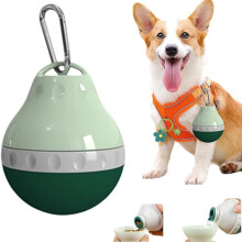 Dog Travel Water Bottle Detachable Bowl Leak Proof Portable ,Collapsible and Suitable for Small Pets for Outdoor Walking, Hiking