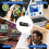 USB 3.0 Card Reader, SD Card Reader External Memory Card Adapter High-speed SD Card Reader 2-in-1 Supports SD/TF/SDHC/SDXC/MMC 4