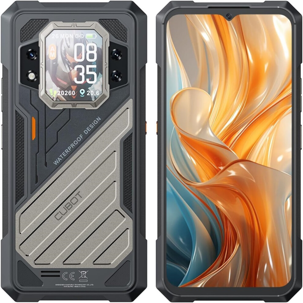 (24 Gb, ) Cubot Kingkong X Pro 5G Smartphone With 6.72 Inch Fhd, 24Gb Ram (12Gb 12Gb Expandable), 256Gb Rom,10200Mah Battery, Android 14, Black 4027021856801