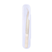 Stainless Steel Eyelash Tweezers Lightweighted Offering- clip