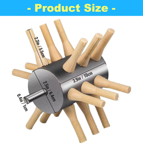 Ergonomic Feathered Remover Tool Natural Rubber-Picture color 2