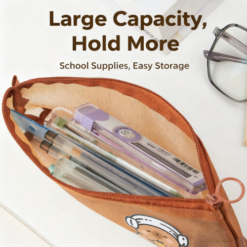 Desktop Stationeries Storage Bag Pen Holders Box Educational-2 2
