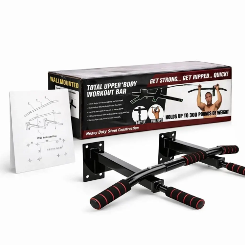 Wall Mounted Pull Chin Up Bar Heavy Duty