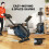 WaterRower,w/Wheels,Vertical,AdjResStrength/Cardio 6