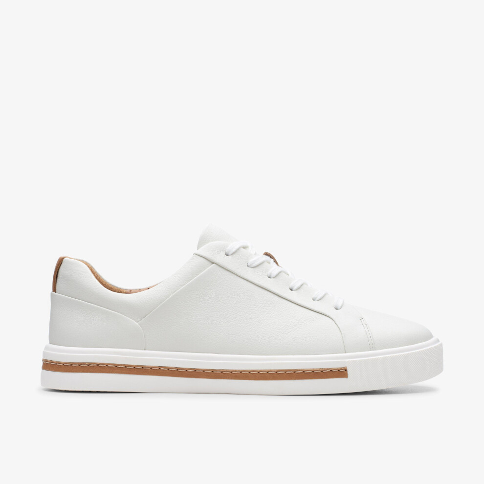 Clarks (Fit Type[Shoes], Shoe Size) Un Maui Lace Leather White