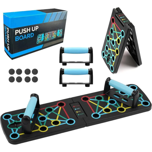 24 in 1 Push Up Board Multi Functional Foldable Push Up Bar Home Gym Strength Training 1