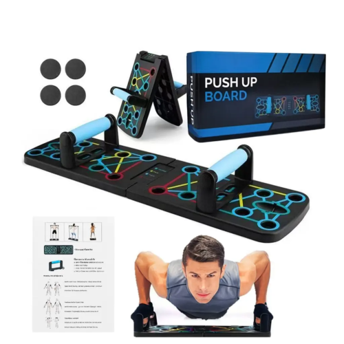 24 in 1 Push Up Board Multi Functional Foldable Push Up Bar Home Gym Strength Training 2
